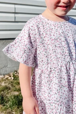 Love Olive Co Little Girl's Let Love Grow Dress-Pink/White Floral Online