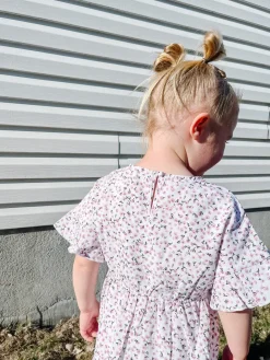 Love Olive Co Little Girl's Let Love Grow Dress-Pink/White Floral Online