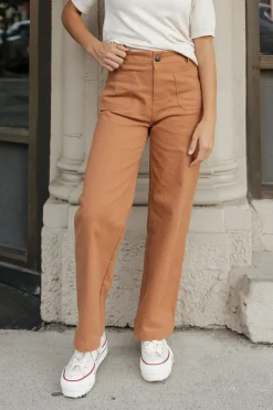 Tea N Rose Lynne Denim-Copper Orange Discount