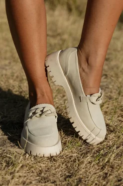ccocci Madison Loafer-Light Taupe Clearance