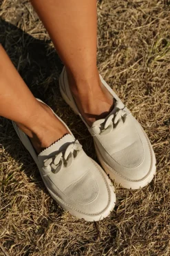 ccocci Madison Loafer-Light Taupe Clearance