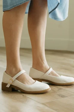 Rag Company Mady Mary Janes-Beige Outlet