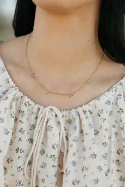 Ali Express Mama Letter Necklace- Gold Best