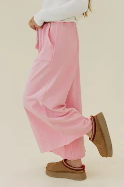 Easel Maren Pants-Barbie Pink Sale
