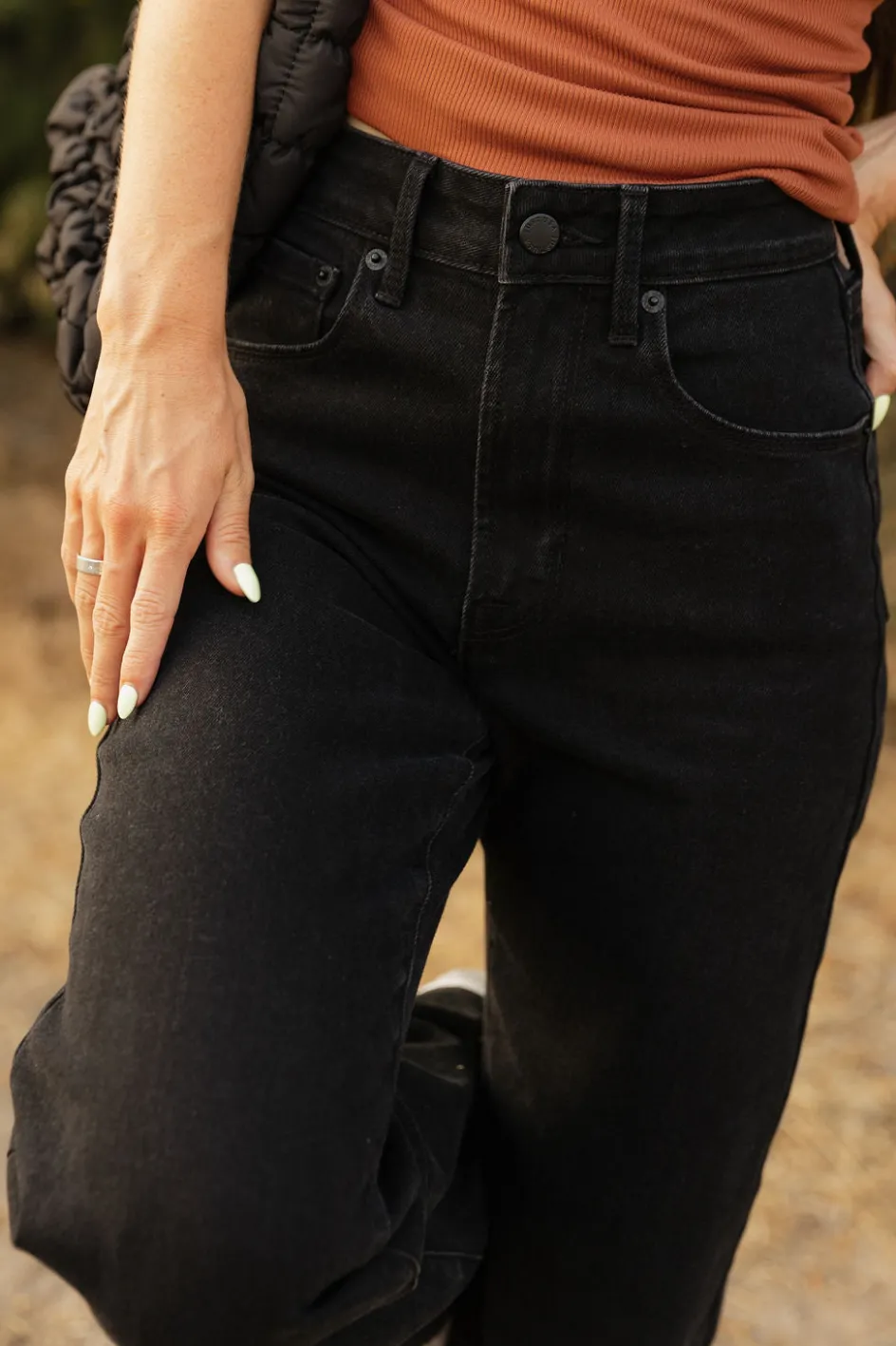 Just Panmaco Marianna Denim-Black Discount