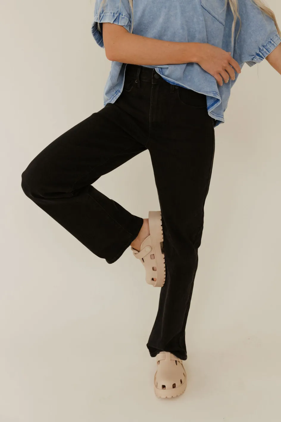Just Panmaco Marianna Denim-Black Discount