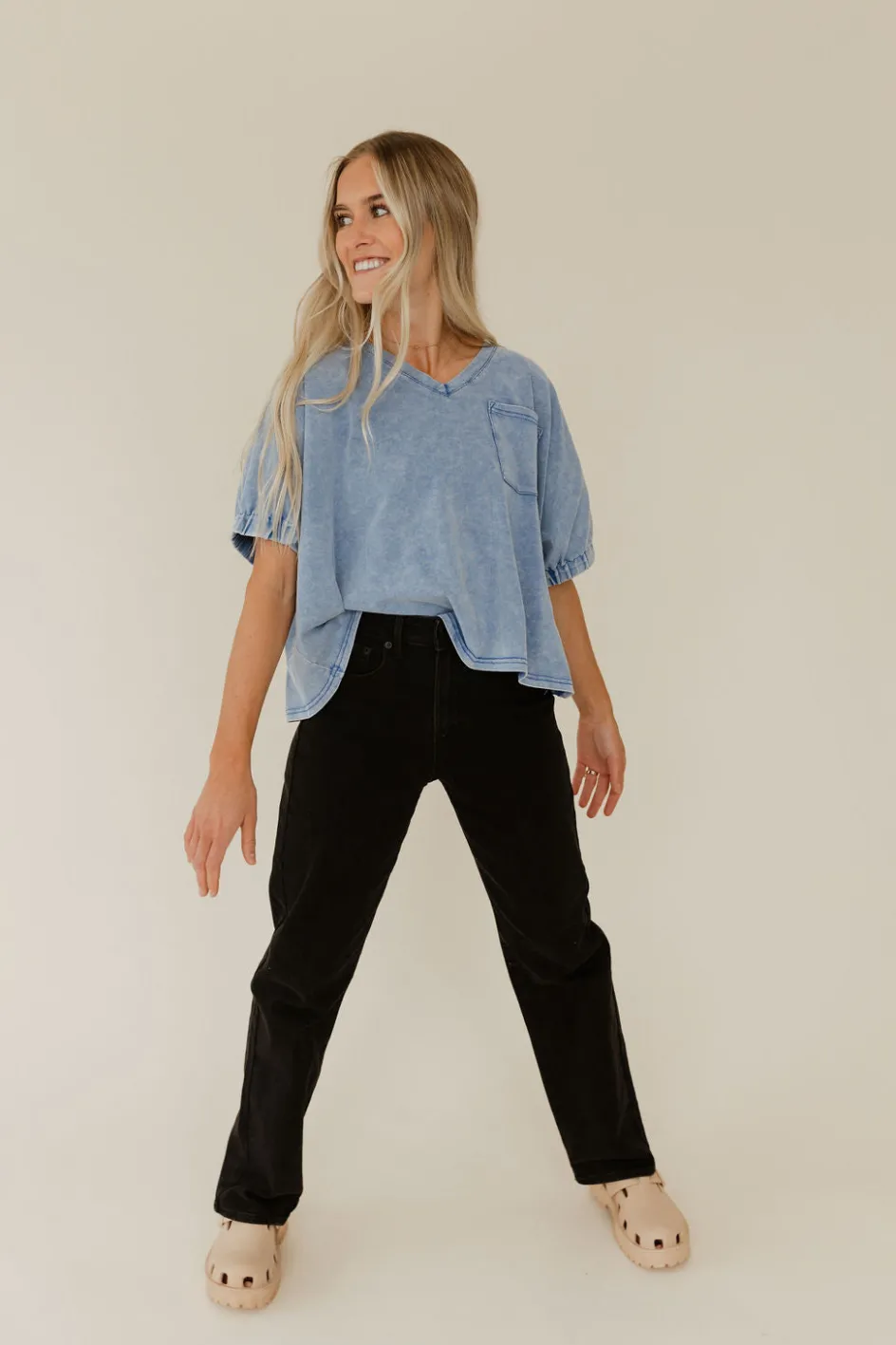 Just Panmaco Marianna Denim-Black Discount
