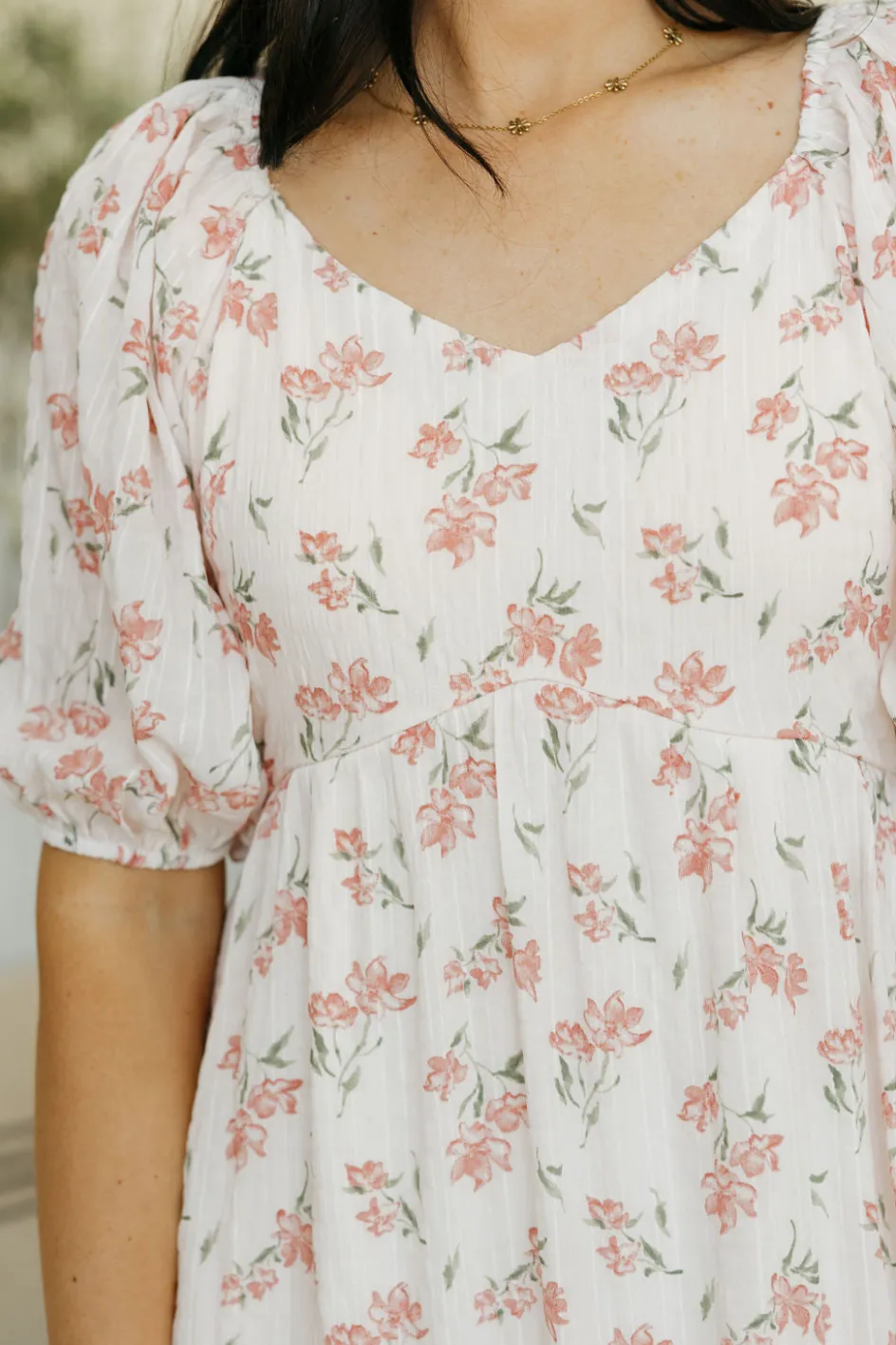 Polagram Meadow Dress-Blush Floral Pink Online