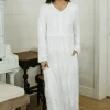 Tea N Rose Melanie Dress- White Online