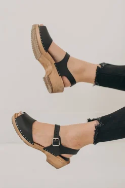 Mia Anja Clog-Black Best