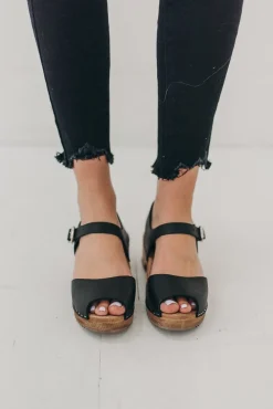 Mia Anja Clog-Black Best