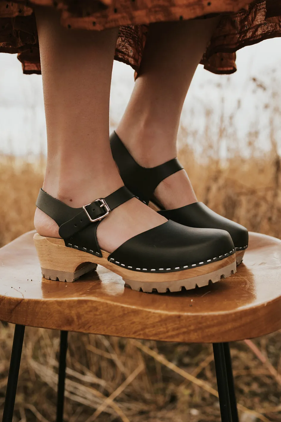 Mia Freja Clog-Black Best