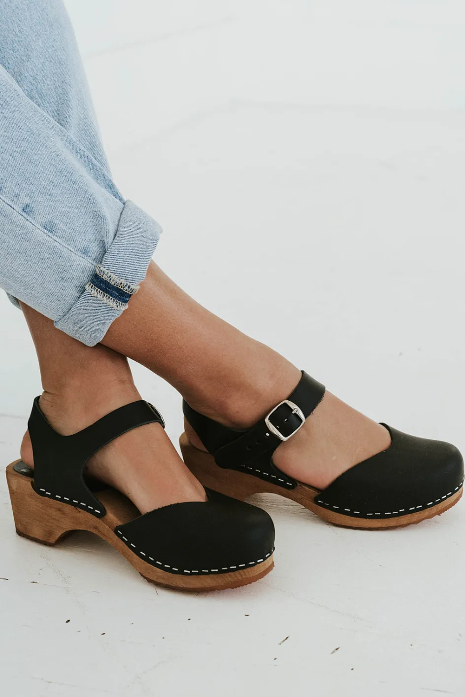 Mia Sofia Clog-Black Online