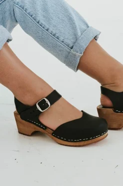 Mia Sofia Clog-Black Online