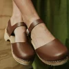 Mia Sofia Clog-Brown Online