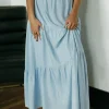 mittoshop Mindy Skirt- Blue Outlet