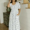 Polagram Myla Dress-/Blue White New