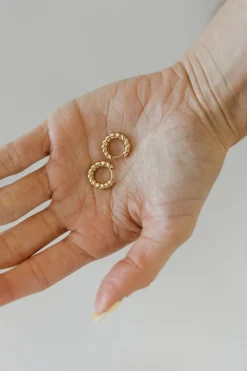 Ali Express Nettie Hoop Earrings- Gold Online