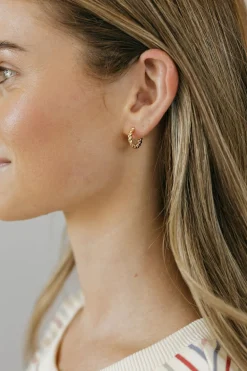 Ali Express Nettie Hoop Earrings- Gold Online