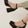Oasis Society Oslo Heels-Black Clearance