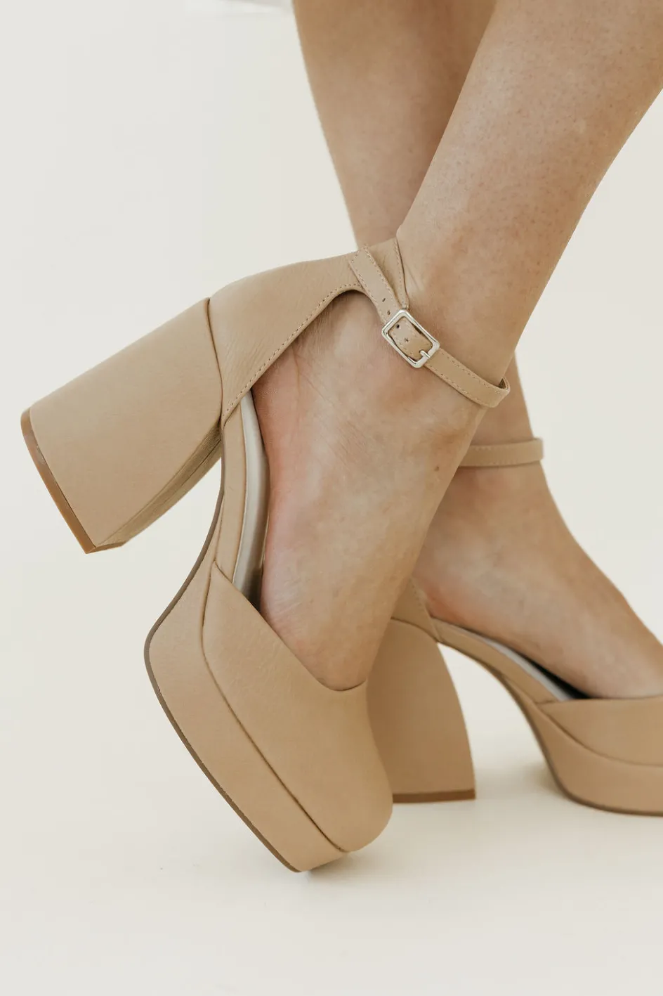 Oasis Society Oslo Heels-Neutral Fashion