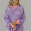 BIBI Palmer Top-/Pink Purple Discount
