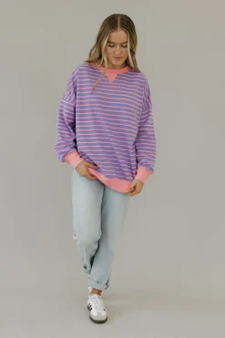 BIBI Palmer Top-/Pink Purple Discount