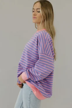 BIBI Palmer Top-/Pink Purple Discount