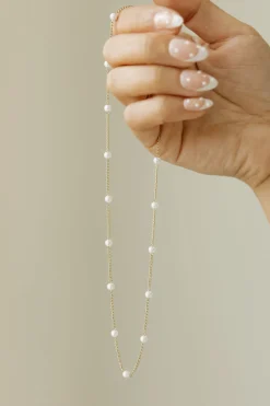 Ali Express Pearl Choker Gold/Silver Hot