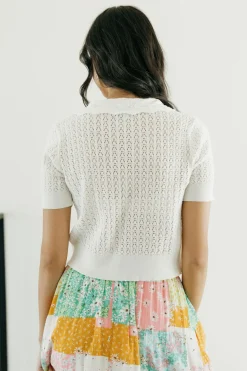 Kiwi Pearle Cardigan-Off White Online
