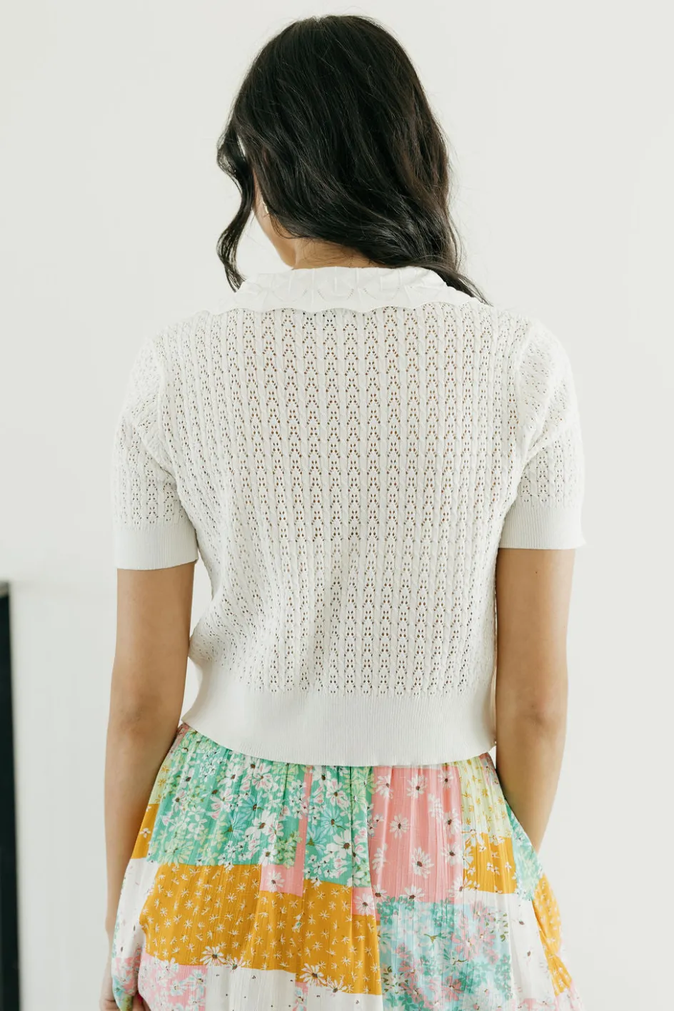 Kiwi Pearle Cardigan-Off White Online
