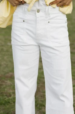Mica Denim Pearson Denim-Ivory White Hot