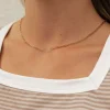 Ali Express Penn Paperclip Chain Necklace-Gold Online