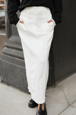 Miou Muse Pennie Skirt-Off White Online
