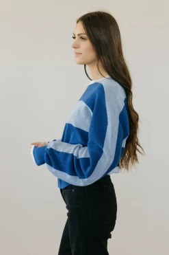 Dongguan Huoyoung Apparel Co Peyton Top- Multi Blue Online
