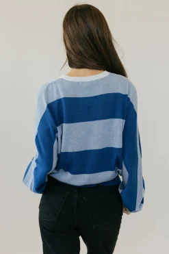 Dongguan Huoyoung Apparel Co Peyton Top- Multi Blue Online