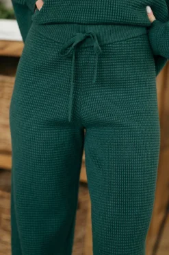 Dongguan Huoyoung Apparel Co Piper Sweater Pants-Emerald Green New