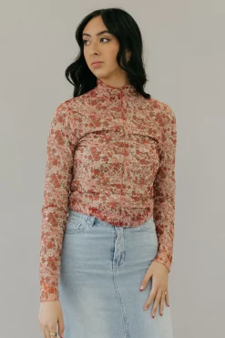 Anniewear Poppie Top-Ivory/Rose Pink Best