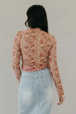 Anniewear Poppie Top-Ivory/Rose Pink Best