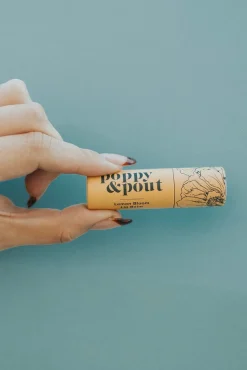 Poppy & Pout Lip Balm-Lemon Bloom New
