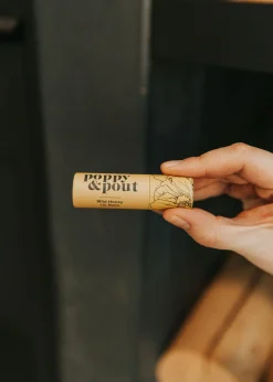 Poppy & Pout Lip Balm-Wild Honey New