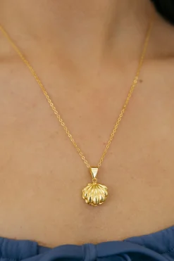 Ali Express Precious Pearl Locket- Gold Clearance
