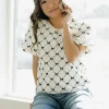 So Me Priscilla Top-Ivory Neutral Online