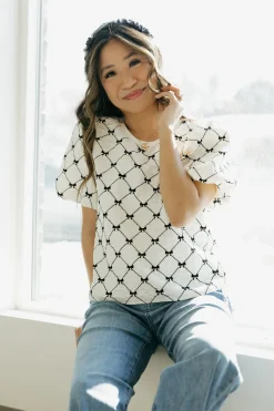 So Me Priscilla Top-Ivory Neutral Online