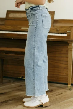 Mica Denim Raden Denim-Light Wash Blue Discount