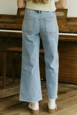 Mica Denim Raden Denim-Light Wash Blue Discount