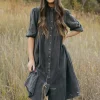 Polagram Ralphie Dress- Black Fashion