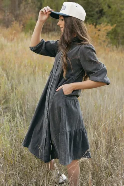 Polagram Ralphie Dress- Black Fashion