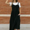 Polagram Reggie Dress- Black Hot