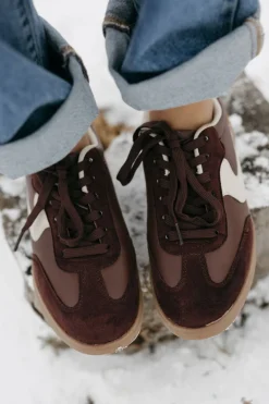 Let's See Style Remus Sneakers-Brown Discount